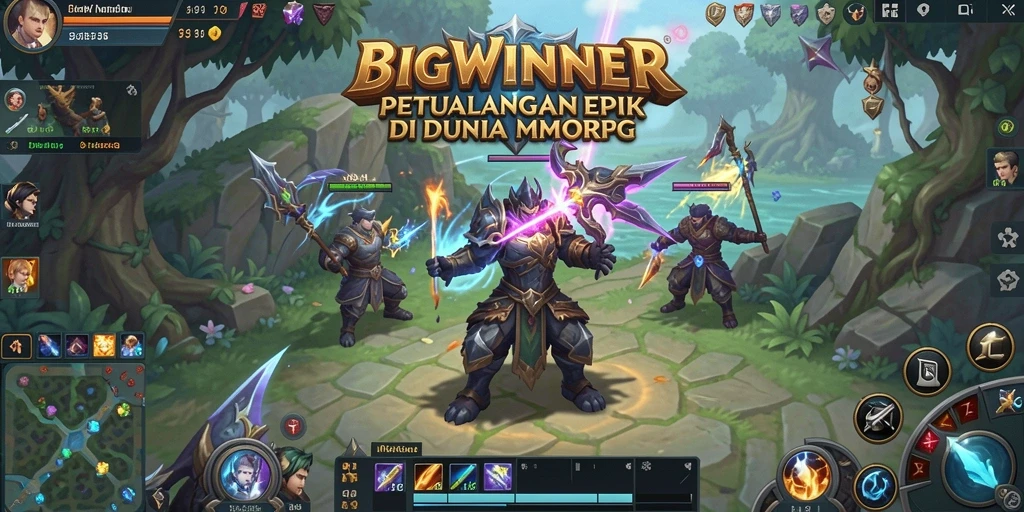 Tangkapan layar gameplay BIGWINNER yang menarik dan penuh aksi.