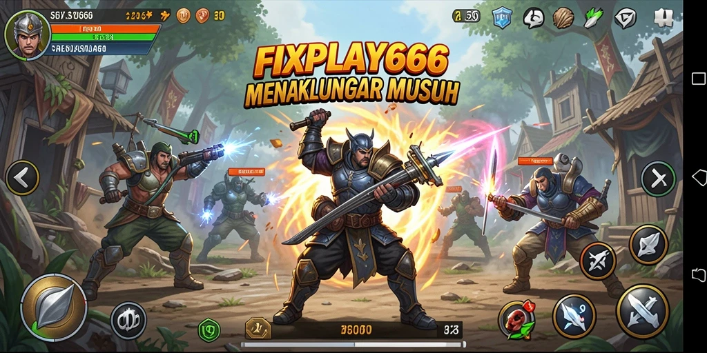 Tangkapan layar FIXPLAY666 memperlihatkan pertempuran strategis yang menegangkan.