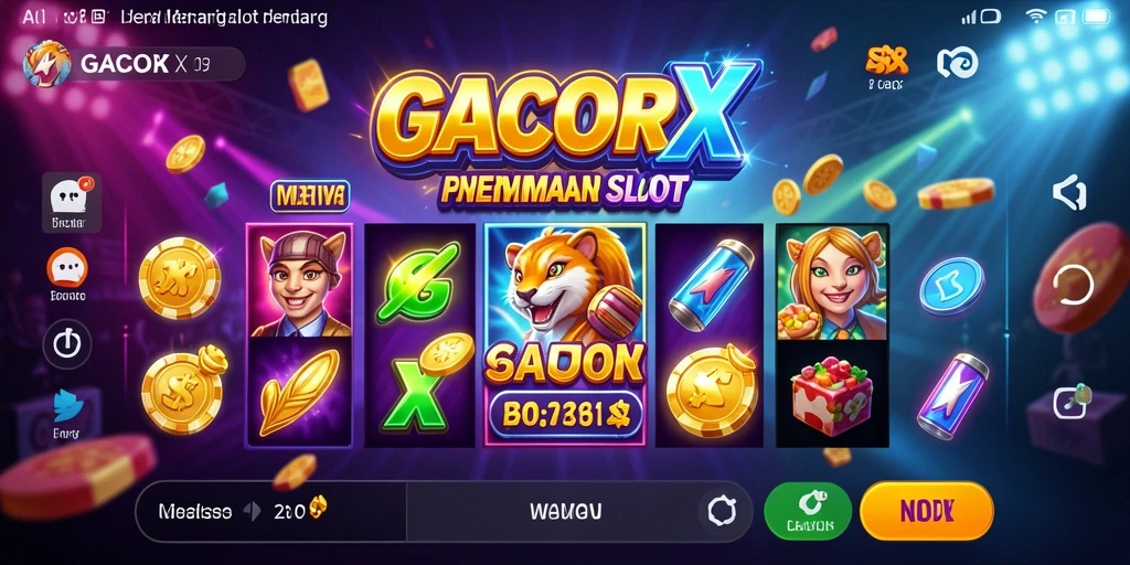 Tampilan gameplay GACORX yang seru dan mengasyikkan.