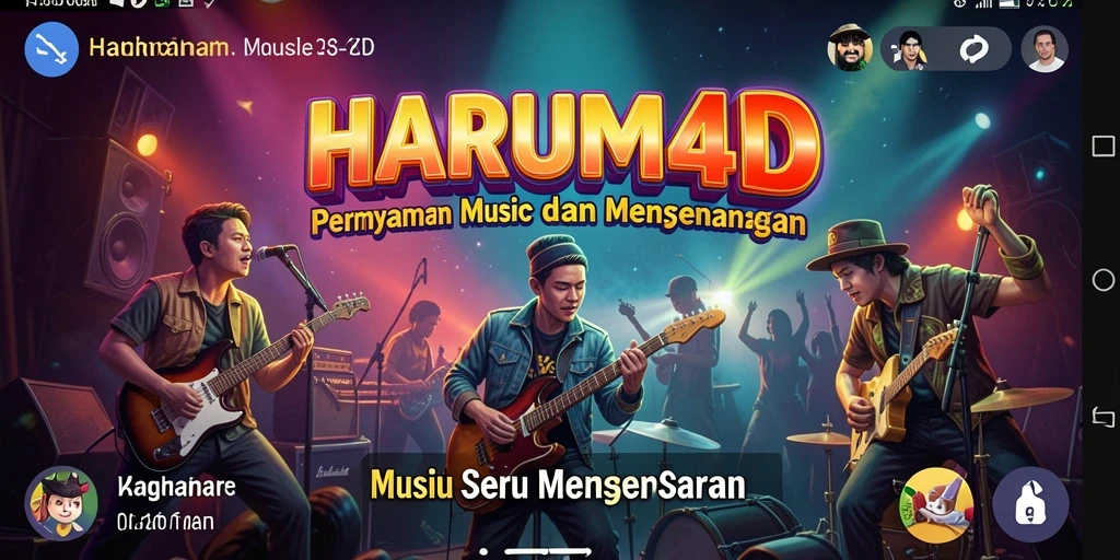 Tampilan gameplay HARUM4D yang interaktif dan menyenangkan.