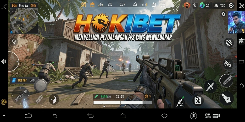 Tampilan aksi mendebarkan dari gameplay HOKIBET yang penuh adrenalin.