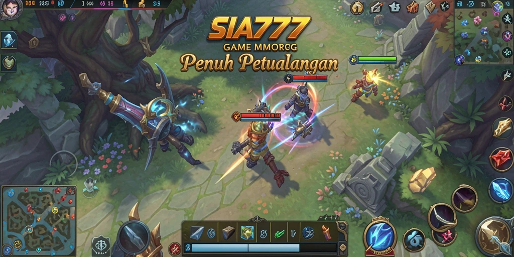 Tangkapan layar utama SIA777 menampilkan aksi pertempuran yang mendebarkan.