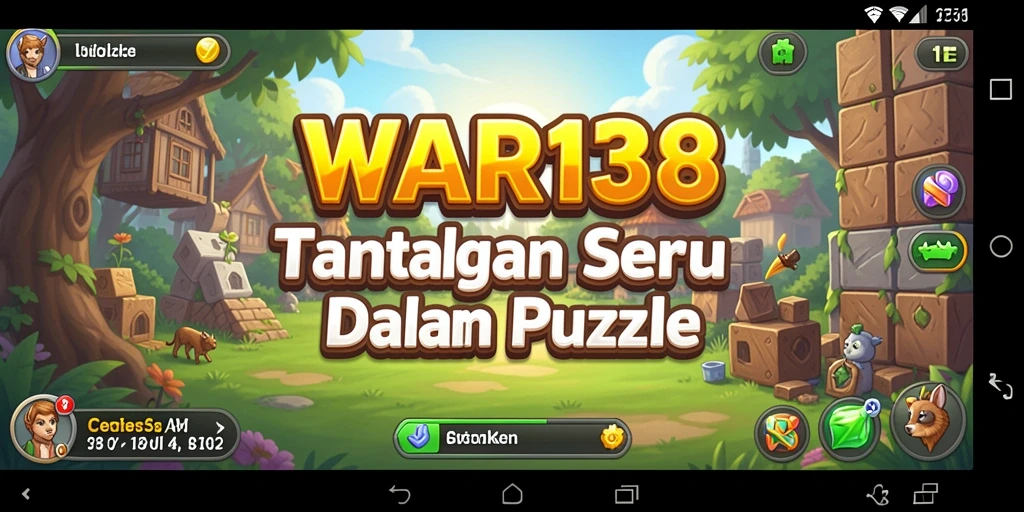 Tampilan gameplay Puzzle yang menantang dan menarik.