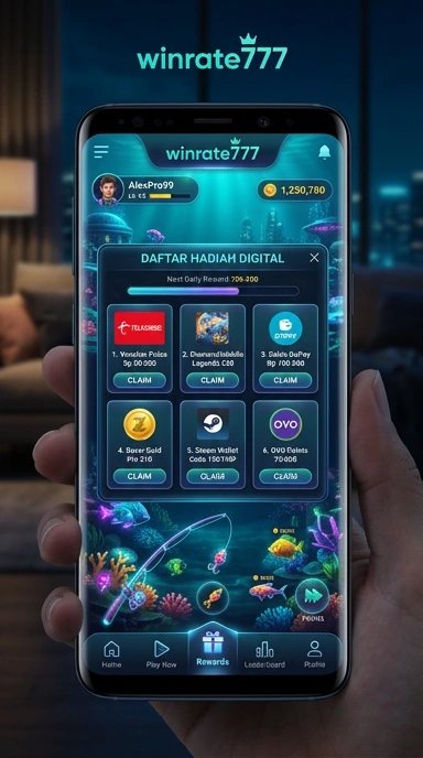 Menu kategori aplikasi di winrate777 yang memudahkan pencarian.